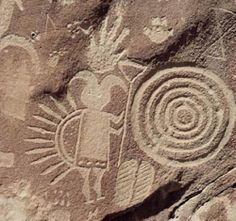 Saguaro National Park Hohokam Petroglyphs at Signal Hill